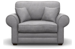 Heart of House Chedworth Fabric Cuddle Chair - Ash